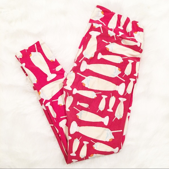 LuLaRoe Pants - LuLaRoe LLR ice cream sunday tall curly leggings